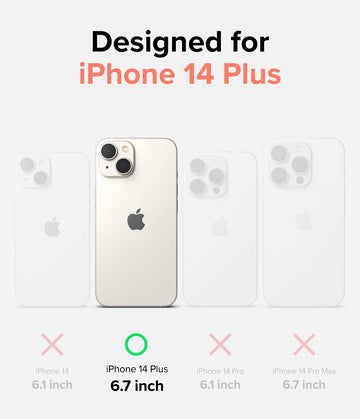 iPhone 14 Plus Back Cover Case | Fusion Design - Floral
