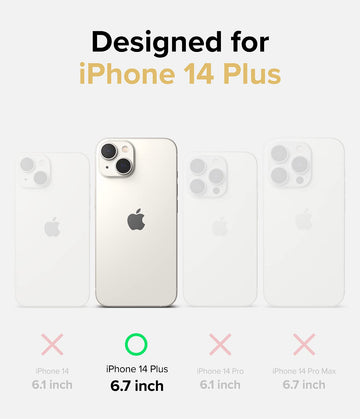 iPhone 14 Plus Back Cover Case | Fusion Design - Dry Flowers