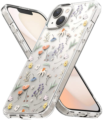 iPhone 14 Back Cover Case | Fusion Design - Dry Flowers