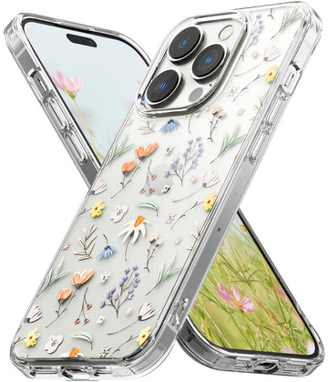 iPhone 14 Pro Back Cover Case | Fusion - Dry Flowers
