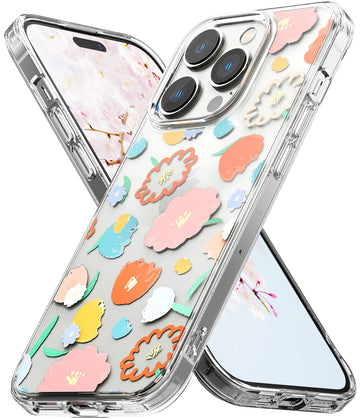 iPhone 14 Pro Back Cover Case | Fusion - Floral