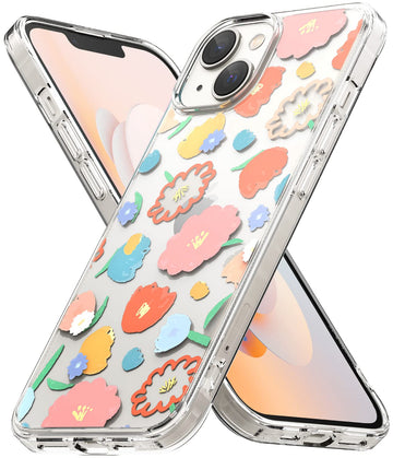 iPhone 14 Plus Back Cover Case | Fusion Design - Floral