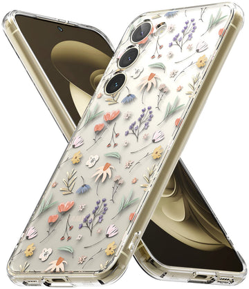 Samsung Galaxy S23 Back Cover Case | Fusion Design - Dry Flowers