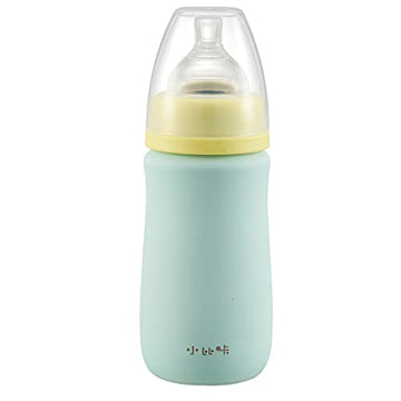 PINKAH Leakproof eco Double Wall Stainless Steel Vacuum Thermal Kids Bottle(240ML) (Baby Blue)