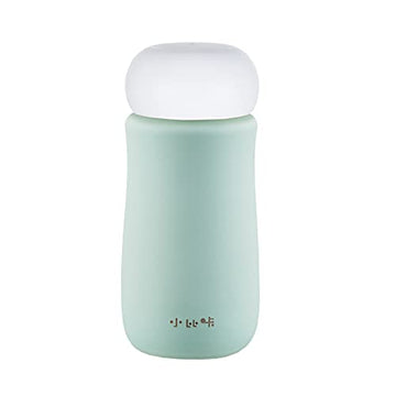 PINKAH Leakproof eco Double Wall Stainless Steel Vacuum Thermal Kids Bottle(240ML) (Baby Blue)