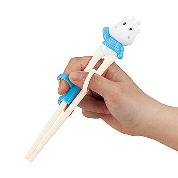 PINKAH - Chopsticks with Cute 3D Cartoon Head Pattern for Childrens.