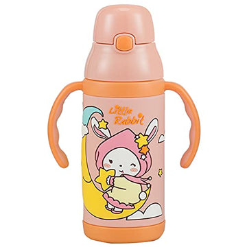 PINKAH-380ml Thermos Double Walled Vacuum Stainless Steel Bottle for Kids