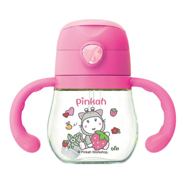 PINKAH-470 ML (PPSU) Kids Learner Sipper Straw (Pink)