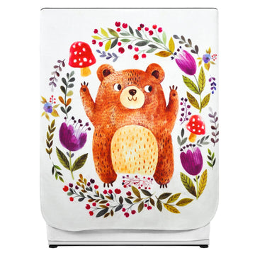FABKÜC Washing Machine Cover | Front-Load (Happy Bear)