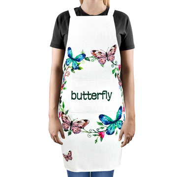FABKUC Sleeveless Strap Apron with Pocket for Men and Women Hotel Café Restaurants Catering Cooking Kitchen and Table Vegetable Female Baking Accessories