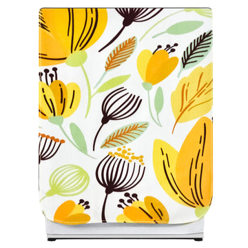 FABKUC Washing Machine Cover | Front - Load (Late Autum Yellow Leaves)