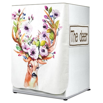 FABKUC Washing Machine Cover | Front-Load (Corolla Deer)