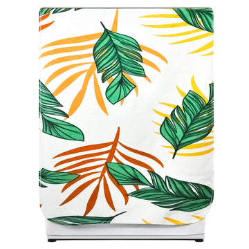 FABKUC Washing Machine Cover | Front-Load (Monstera)