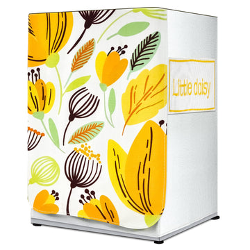 FABKUC Washing Machine Cover | Front - Load (Late Autum Yellow Leaves)
