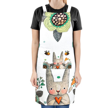 FABKUC Sleeveless Strap Apron with Pocket for Men and Women Hotel Cafe Restaurants Catering Cooking Kitchen and Table Vegetable Female Baking Accessories