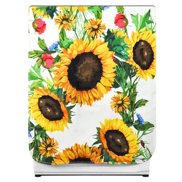 FABKUC Washing Machine Cover | Front - Load (Sunflower 2)