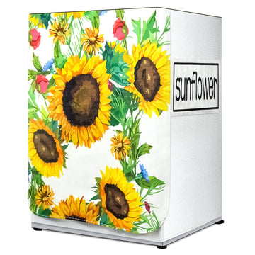 FABKUC Washing Machine Cover | Front - Load (Sunflower 2)