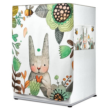 FABKÜC Washing Machine Cover | Front-Load (Rabbit Bees)